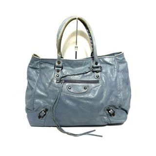 BALENCIAGA(バレンシアガ) トートバッグ ザ・サンデー 228755 ライトブルー レザー