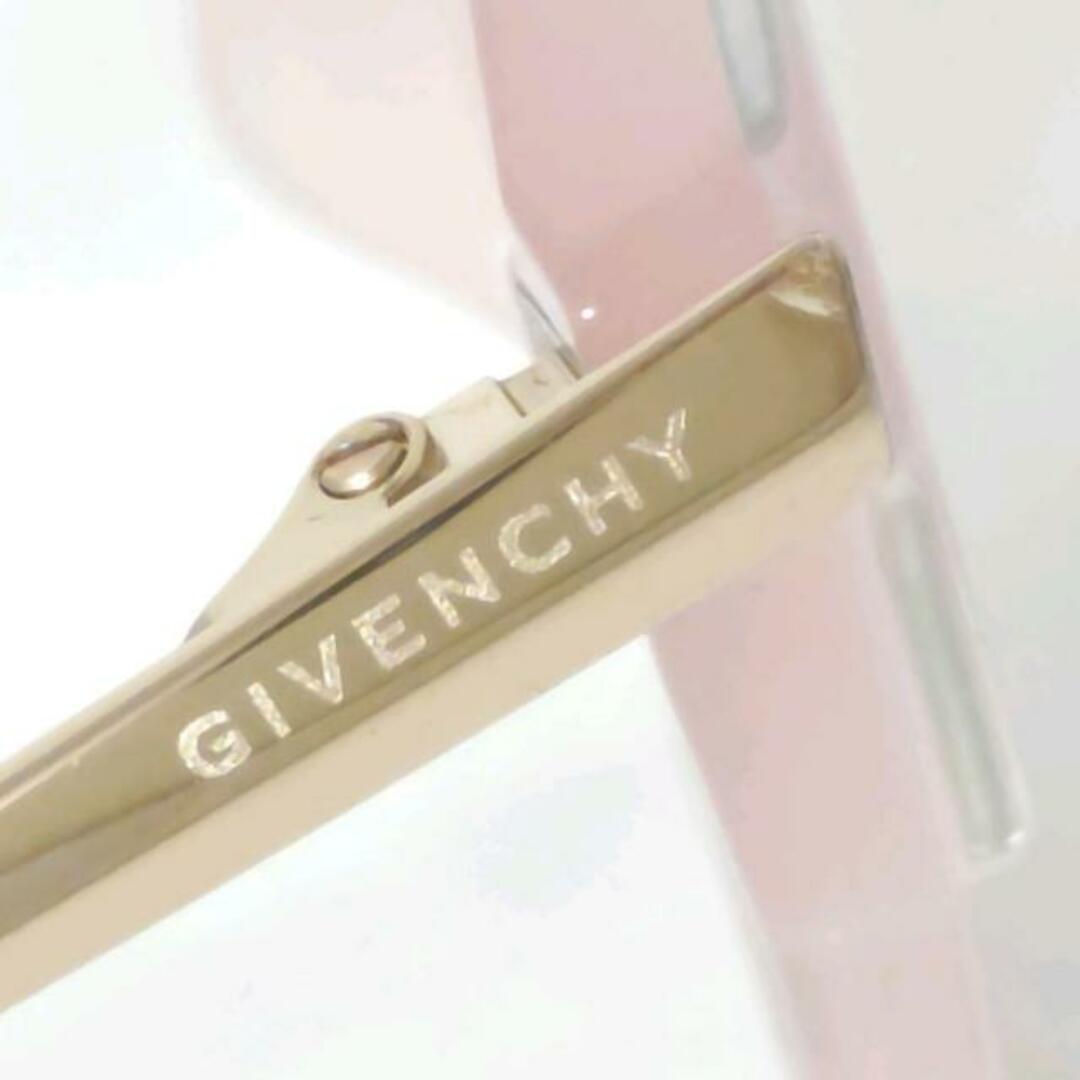 GIVENCHY(ジバンシィ)のGIVENCHY(ジバンシー) サングラス - GV7084/F/S ライトブラウン×ライトピンク×マルチ ミラーレンズ プラスチック×金属素材 レディースのファッション小物(サングラス/メガネ)の商品写真