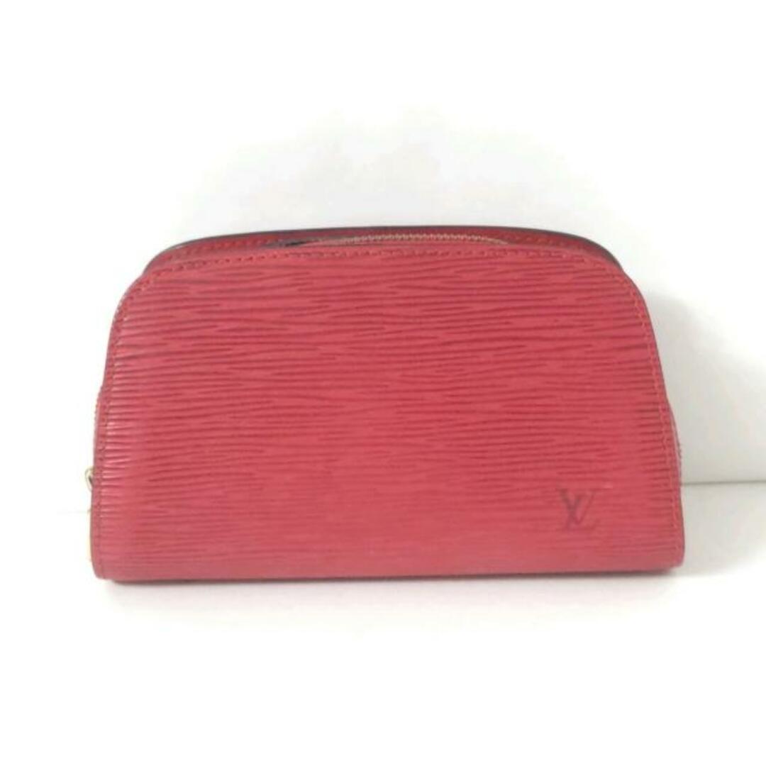 LOUIS VUITTON(ルイヴィトン)のLOUIS VUITTON(ルイヴィトン) ポーチ エピ ドーフィーヌPM M48447 カスティリアンレッド レザー レディースのファッション小物(ポーチ)の商品写真