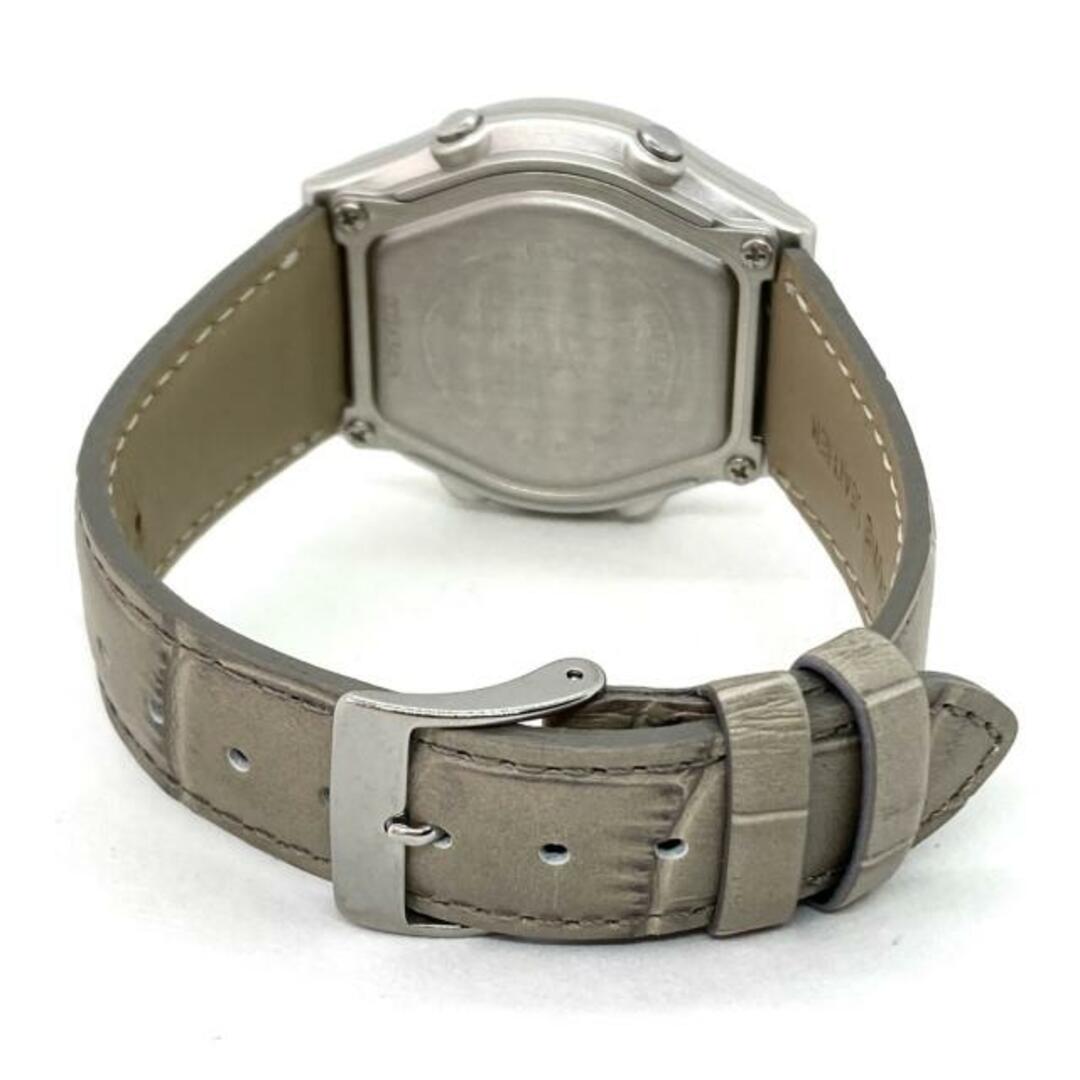 CASIO(カシオ)のCASIO(カシオ) 腕時計美品  wave ceptor(ウェーブセプター) LWA-M160 レディース タフソーラー/電波 白 レディースのファッション小物(腕時計)の商品写真