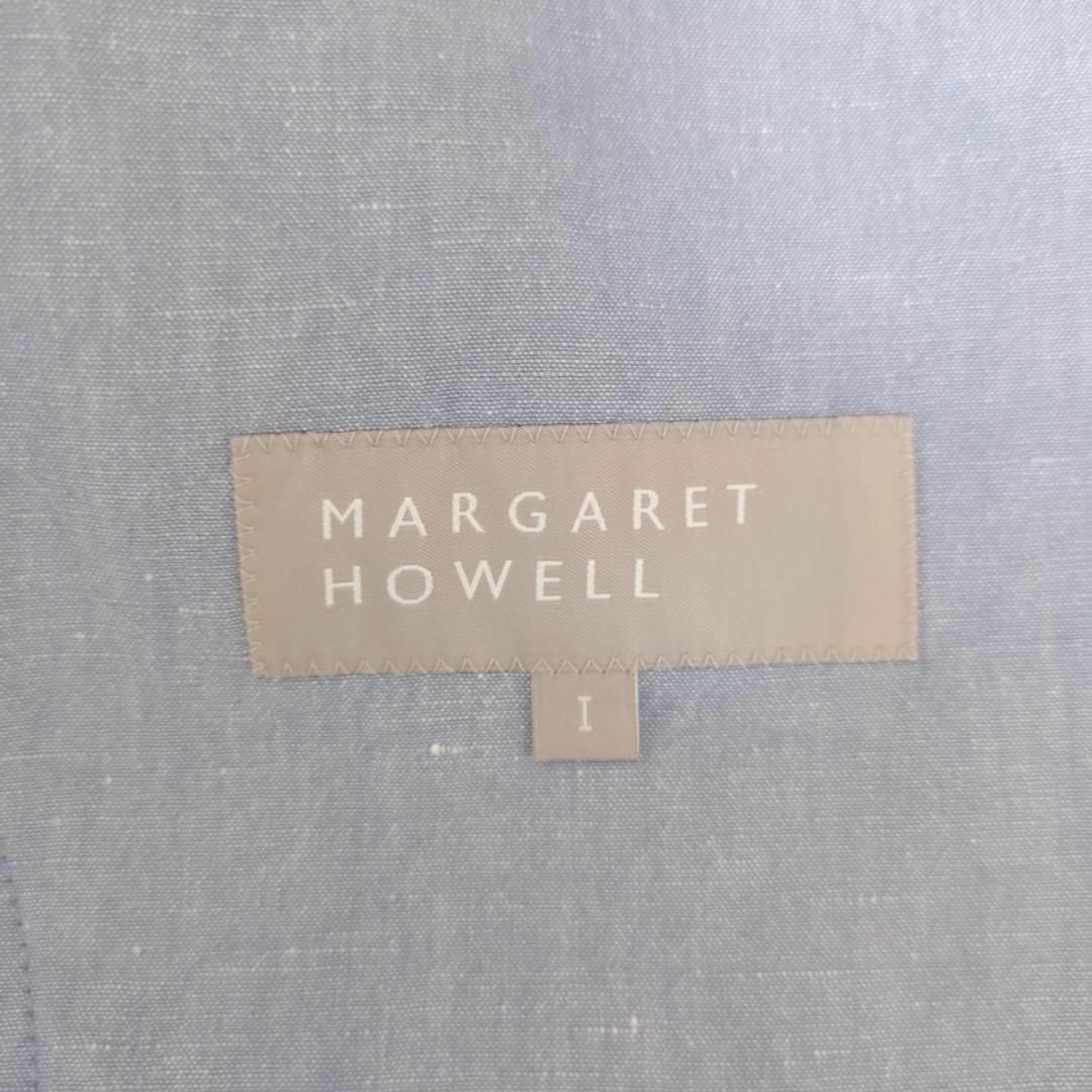 MARGARET HOWELL(マーガレットハウエル)のMS163/MARGARET HOWELL ジャケット 無地 8分袖 レディースのジャケット/アウター(テーラードジャケット)の商品写真