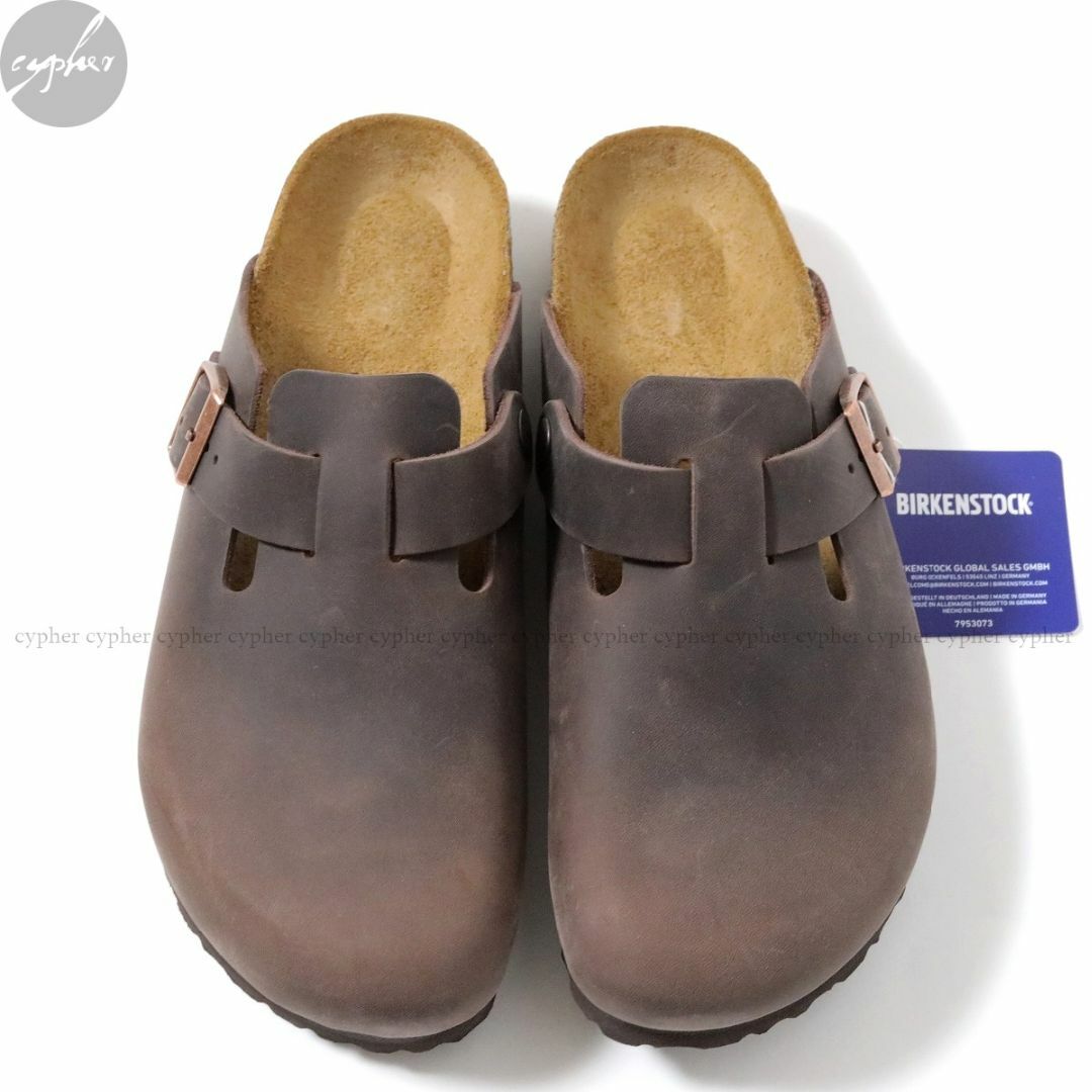 BIRKENSTOCK(ビルケンシュトック)の41 26.5 ビルケンシュトック ボストン オイルド レザー サンダル ナロー メンズの靴/シューズ(サンダル)の商品写真