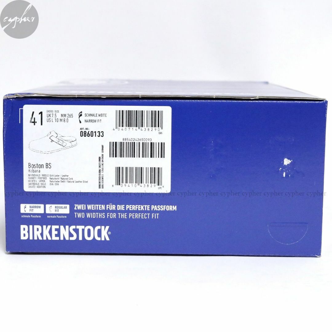 BIRKENSTOCK(ビルケンシュトック)の41 26.5 ビルケンシュトック ボストン オイルド レザー サンダル ナロー メンズの靴/シューズ(サンダル)の商品写真