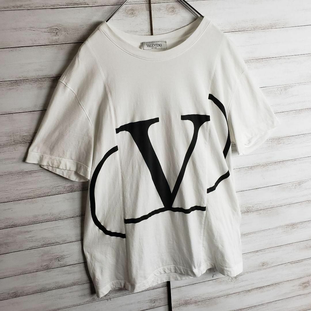 VALENTINO(ヴァレンティノ)の【人気デザイン】ヴァレンティノ ビックロゴ Tシャツ オーバーサイズ ロゴ メンズのトップス(Tシャツ/カットソー(半袖/袖なし))の商品写真