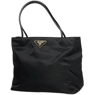 プラダ(PRADA)のプラダ ロゴプレート トートバッグ レディース 【中古】(トートバッグ)