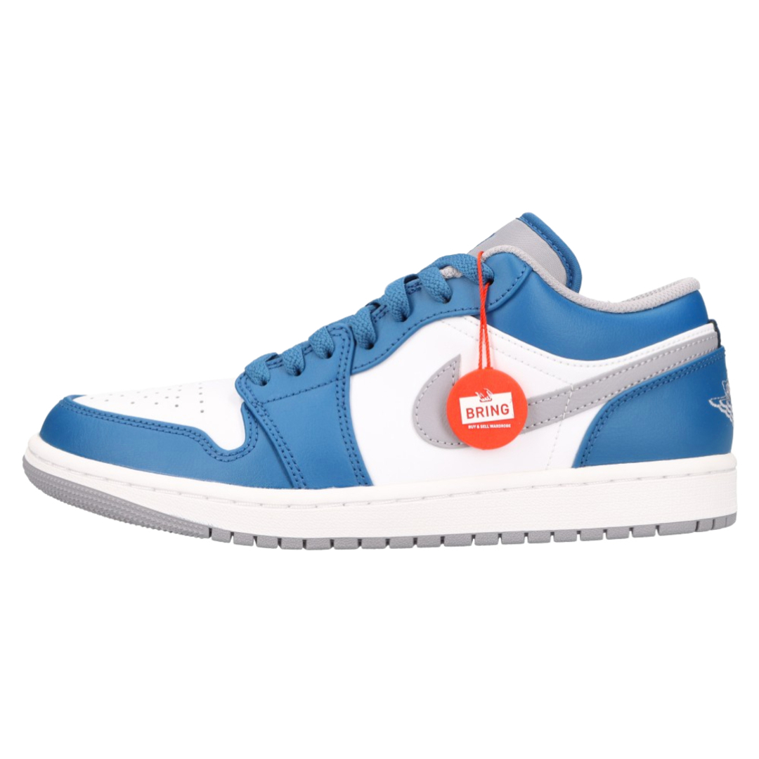 NIKE(ナイキ)のNIKE ナイキ AIR JORDAN 1 LOW True Blue 553558-412 エア ジョーダン 1 ローカットスニーカー ブルー US8/26cm メンズの靴/シューズ(スニーカー)の商品写真