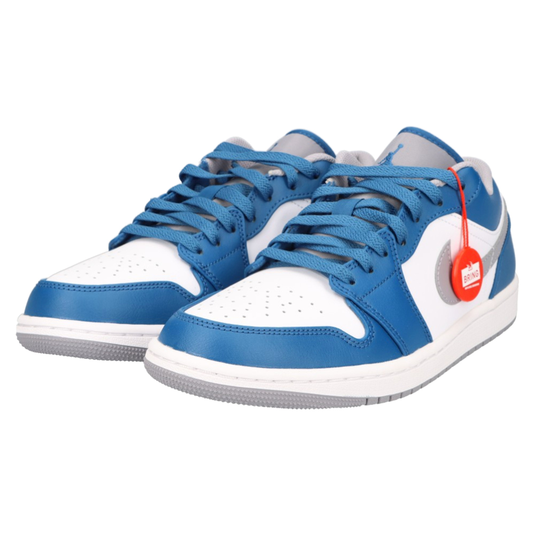 NIKE(ナイキ)のNIKE ナイキ AIR JORDAN 1 LOW True Blue 553558-412 エア ジョーダン 1 ローカットスニーカー ブルー US8/26cm メンズの靴/シューズ(スニーカー)の商品写真