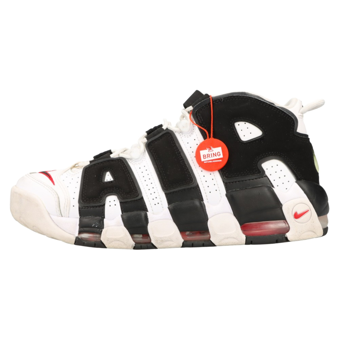 NIKE(ナイキ)のNIKE ナイキ AIR MORE UPTEMPO 414962-105 エアモアアップテンポ ハイカットスニーカー US10/28cm ホワイト/ブラック メンズの靴/シューズ(スニーカー)の商品写真