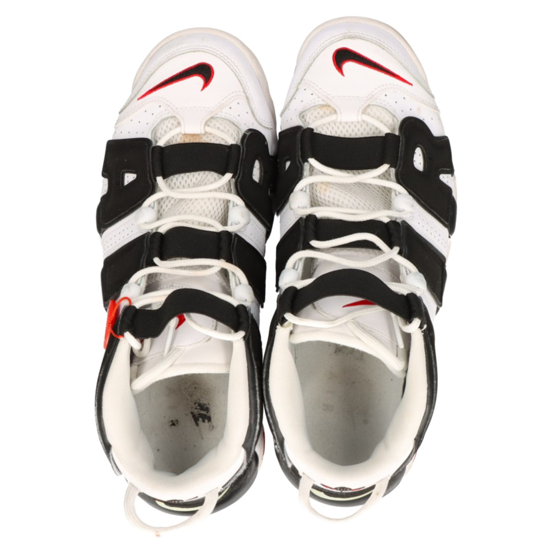 NIKE(ナイキ)のNIKE ナイキ AIR MORE UPTEMPO 414962-105 エアモアアップテンポ ハイカットスニーカー US10/28cm ホワイト/ブラック メンズの靴/シューズ(スニーカー)の商品写真