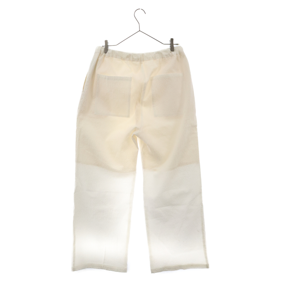 Danke Schon ダンケシェーン Bumpy Cotton Pants バンピーコットン ストレートパンツ ホワイト EPWH10 メンズのパンツ(その他)の商品写真
