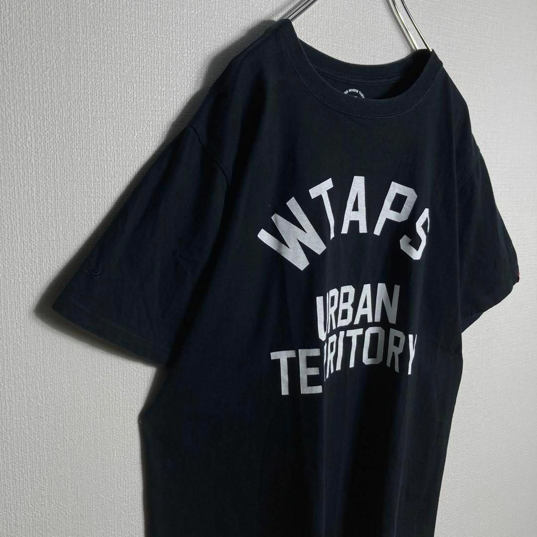 W)taps(ダブルタップス)の【人気モデル】ダブルタップス　アーチロゴ入り定番カラーTシャツ　サイズ3 メンズのトップス(Tシャツ/カットソー(半袖/袖なし))の商品写真