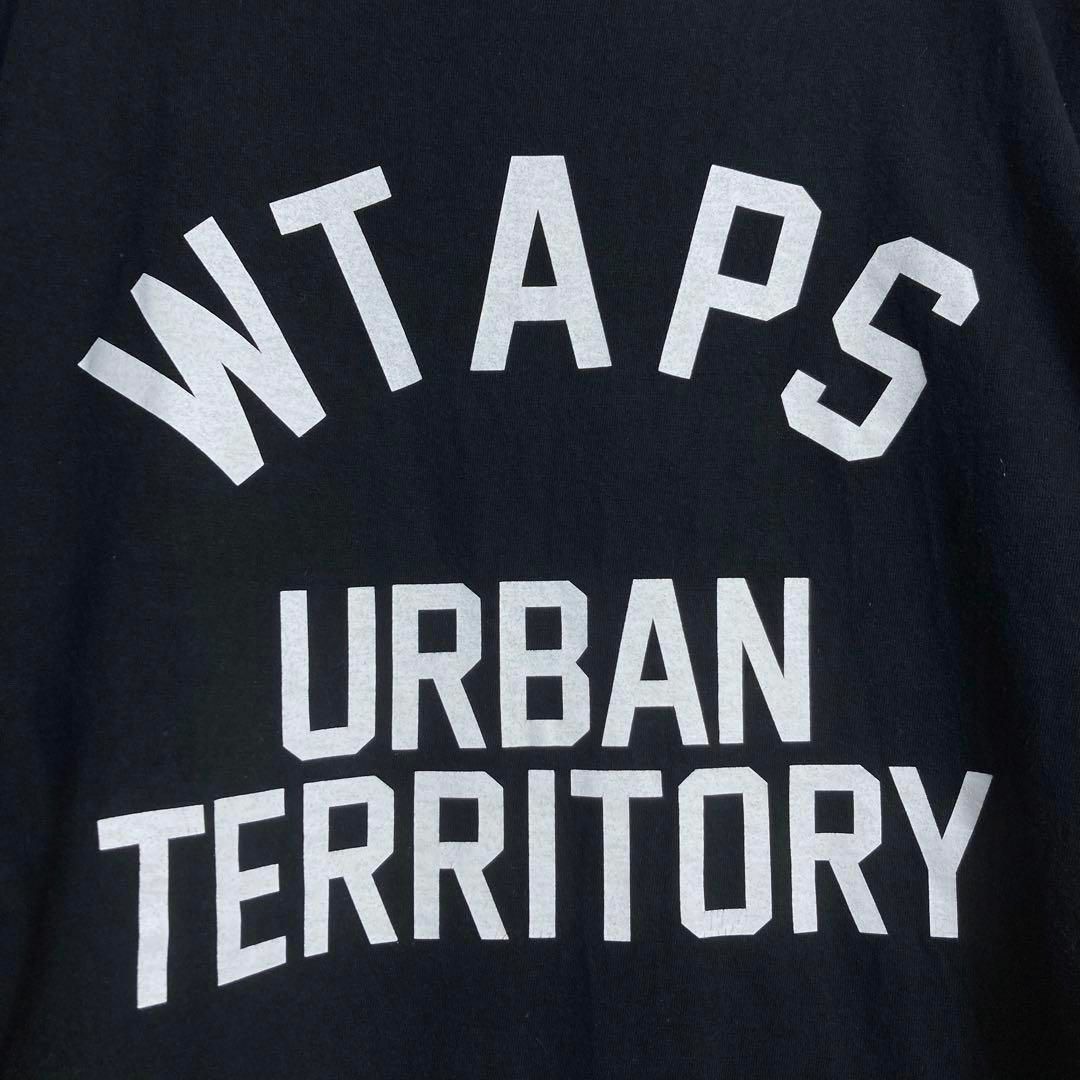 W)taps(ダブルタップス)の【人気モデル】ダブルタップス　アーチロゴ入り定番カラーTシャツ　サイズ3 メンズのトップス(Tシャツ/カットソー(半袖/袖なし))の商品写真