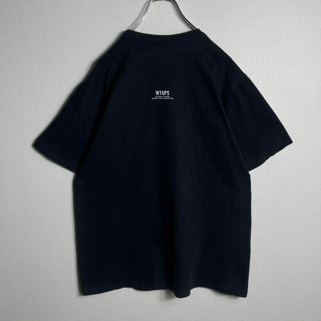 W)taps(ダブルタップス)の【人気モデル】ダブルタップス　アーチロゴ入り定番カラーTシャツ　サイズ3 メンズのトップス(Tシャツ/カットソー(半袖/袖なし))の商品写真