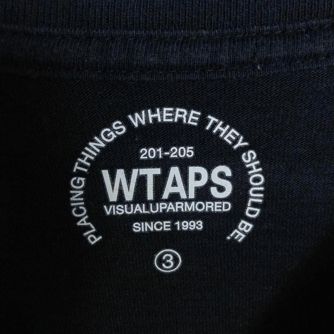 W)taps(ダブルタップス)の【人気モデル】ダブルタップス　アーチロゴ入り定番カラーTシャツ　サイズ3 メンズのトップス(Tシャツ/カットソー(半袖/袖なし))の商品写真