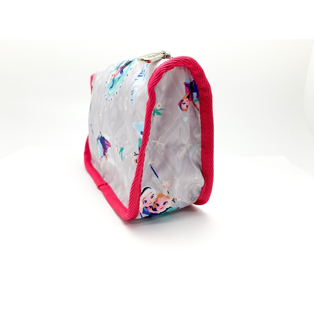 LeSportsac(レスポートサック)のLeSportsac レスポートサック ディズニー アナ雪 アナと雪の女王 エルサ アナ オラフ ポーチ 小物 ピンク グレー系 ※ポスト投稿でのご発送になります レディースのファッション小物(ポーチ)の商品写真