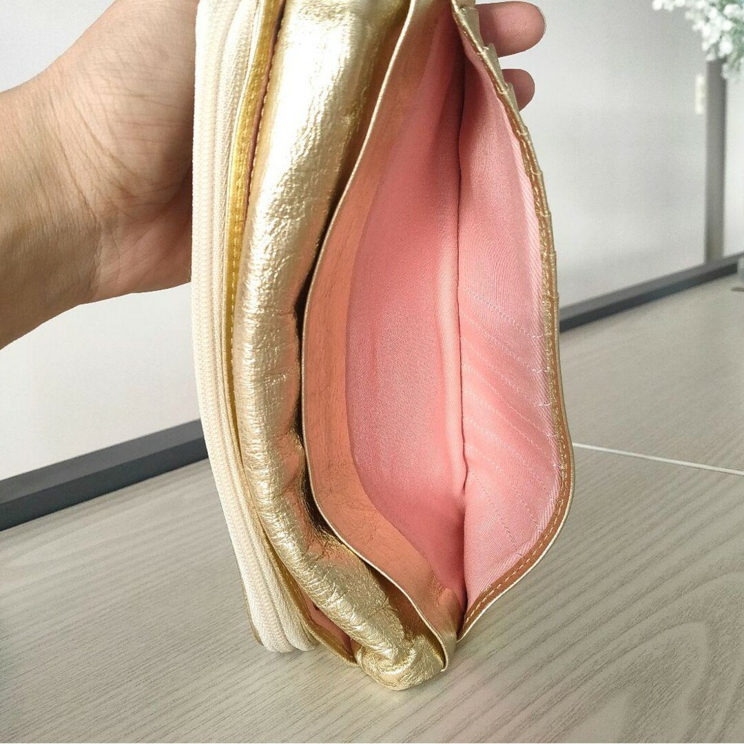 TSUMORI CHISATO(ツモリチサト)のツモリチサト 長財布 ゴールド 刺繍 人魚 レディースのファッション小物(財布)の商品写真