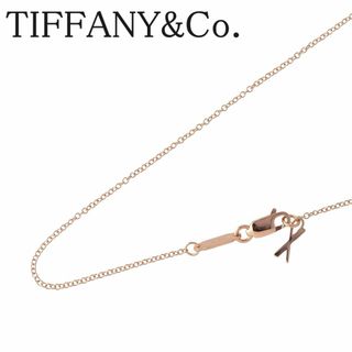 ティファニー(Tiffany & Co.)のティファニー チェーン ネックレス 46cm Au750PG 新品仕上げ済 TIFFANY【16895】(ネックレス)