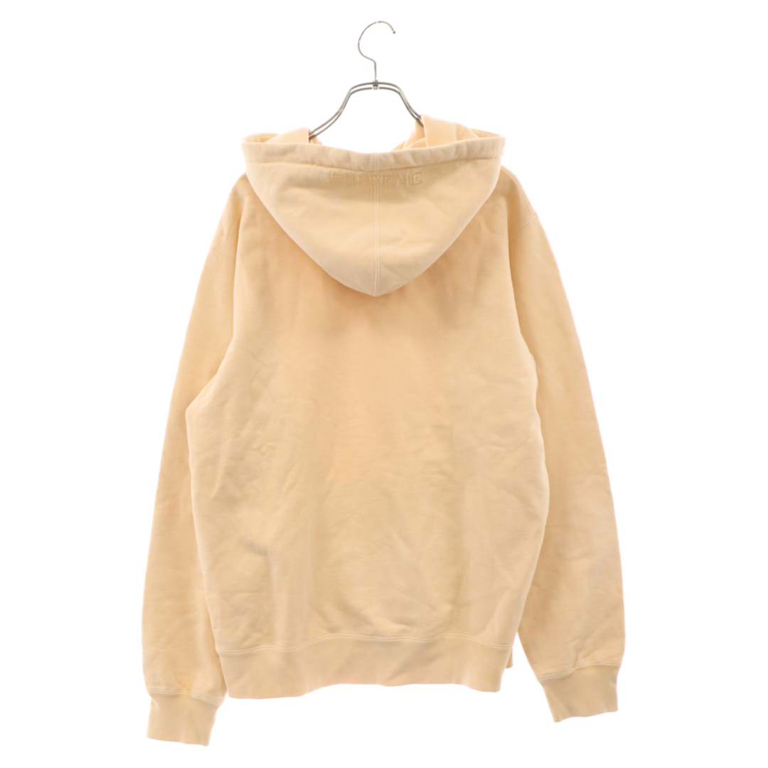 Supreme(シュプリーム)のSUPREME シュプリーム 18SS Overdyed Hooded Sweatshirt オーバーダイ フードロゴ刺繍 プルオーバーパーカー ベージュ メンズのトップス(パーカー)の商品写真