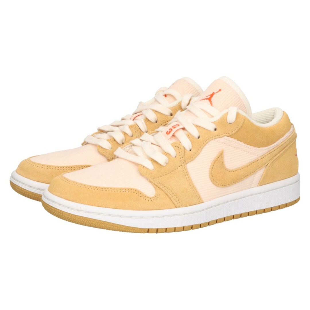 NIKE(ナイキ)のNIKE ナイキ WMNS AIR JORDAN 1 LOW Corduroy And Suede DH7820-700 ウィメンズ エアジョーダン1 ローカットスニーカー ピンク/ベージュ US8.5/25.5cm25.5 メンズの靴/シューズ(スニーカー)の商品写真