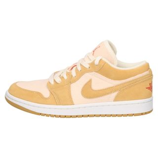 ナイキ(NIKE)のNIKE ナイキ WMNS AIR JORDAN 1 LOW Corduroy And Suede DH7820-700 ウィメンズ エアジョーダン1 ローカットスニーカー ピンク/ベージュ US8.5/25.5cm25.5(スニーカー)