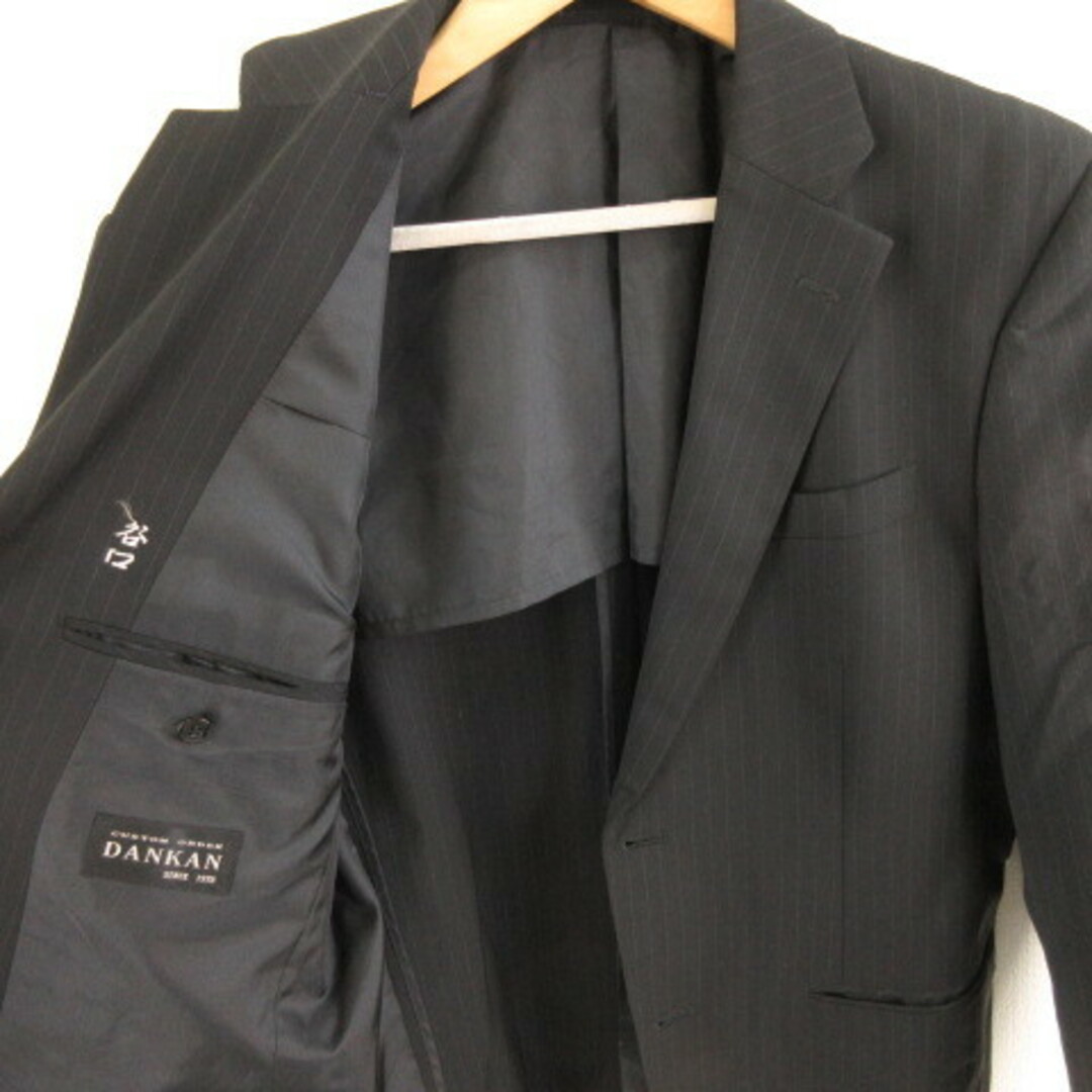 other(アザー)のダンカン DANKAN テーラードジャケット ピンストライプ 長袖 黒 メンズのジャケット/アウター(テーラードジャケット)の商品写真