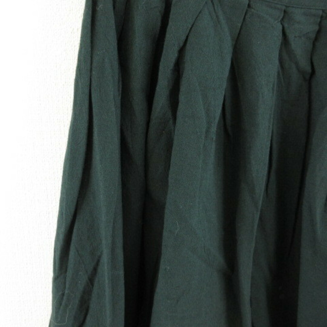 SM2(サマンサモスモス)のサマンサモスモス SM2 綿麻巻きスカート プリーツ ロング 緑 F レディースのスカート(ロングスカート)の商品写真