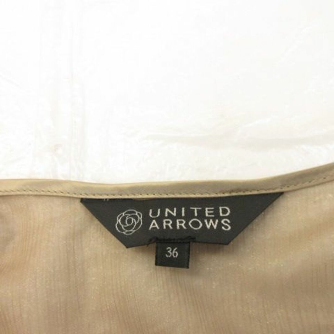 UNITED ARROWS(ユナイテッドアローズ)のユナイテッドアローズ UNITED ARROWS ショートボレロ ベージュ 36 レディースのトップス(ボレロ)の商品写真