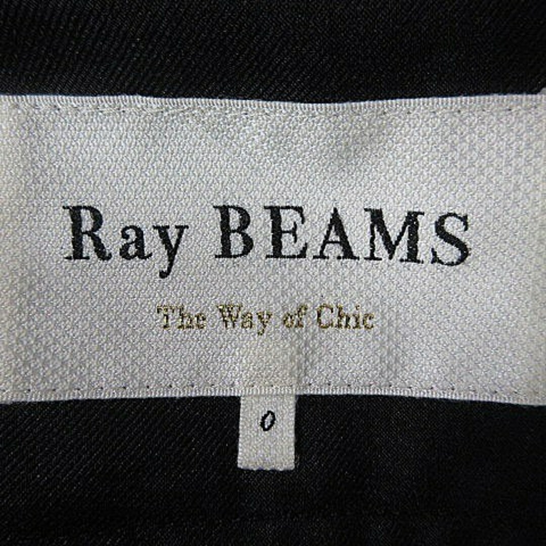 Ray BEAMS(レイビームス)のThe Way of Chic レイビームス ジャケット ブルゾン 黒 アウター レディースのジャケット/アウター(ブルゾン)の商品写真