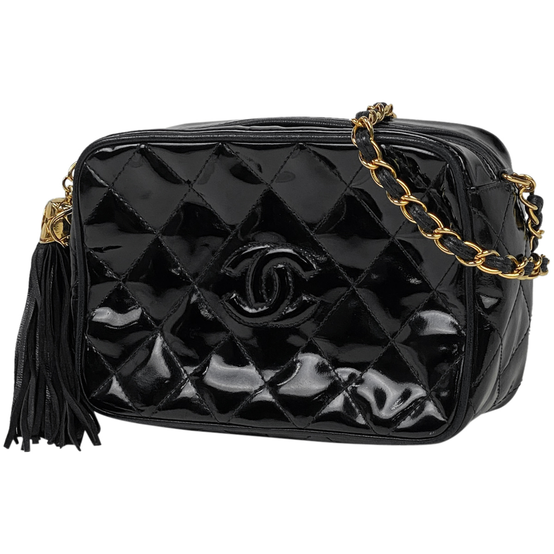 CHANEL(シャネル)のシャネル ココマーク フリンジ チェーン ショルダーバッグ レディース 【中古】 レディースのバッグ(ショルダーバッグ)の商品写真