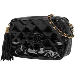 シャネル(CHANEL)のシャネル ココマーク フリンジ チェーン ショルダーバッグ レディース 【中古】(ショルダーバッグ)