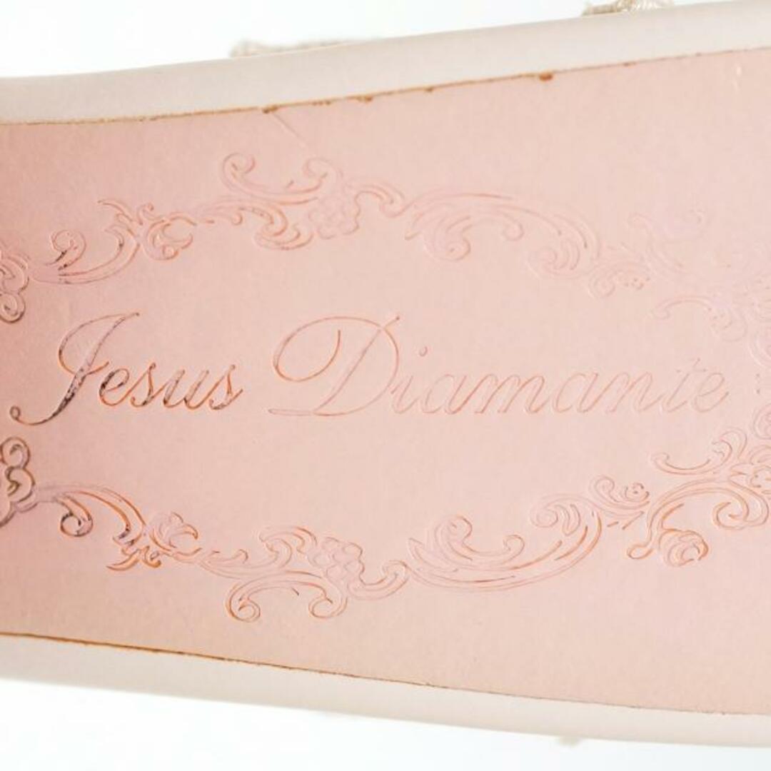 JESUS DIAMANTE(ジーザスディアマンテ)のJESUS DIAMANTE(ジーザスディアマンテ) ミュール S レディース - ピンク フラワー(花)/レース ラバー×化学繊維 レディースの靴/シューズ(ミュール)の商品写真