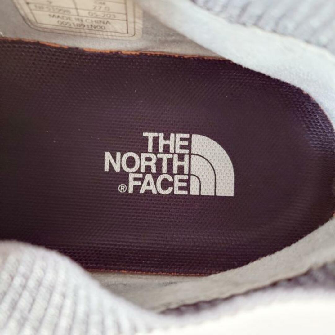 THE NORTH FACE(ザノースフェイス)のTHE NORTH FACE(ノースフェイス) スリッポン CM 27.0 メンズ - NF51998 グレー インソール取外し可/GORE-TEX 化学繊維 メンズの靴/シューズ(スリッポン/モカシン)の商品写真