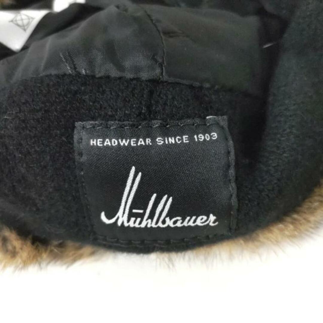 Muhlbauer(ミュールバウアー) 帽子 - ベージュ×ブラウン×マルチ ファー レディースの帽子(その他)の商品写真