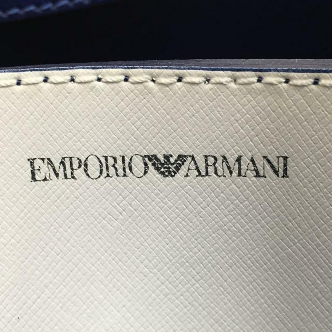 Emporio Armani(エンポリオアルマーニ)のEMPORIOARMANI(エンポリオアルマーニ) ハンドバッグ - 白 レザー レディースのバッグ(ハンドバッグ)の商品写真