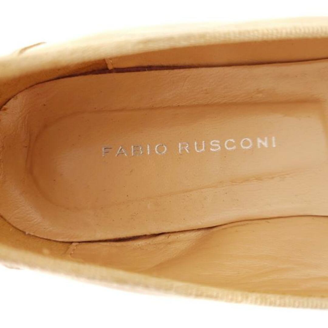 FABIO RUSCONI(ファビオルスコーニ)のFABIO RUSCONI(ファビオルスコーニ) フラットシューズ 36 レディース - ピンクベージュ エナメル（レザー） レディースの靴/シューズ(その他)の商品写真