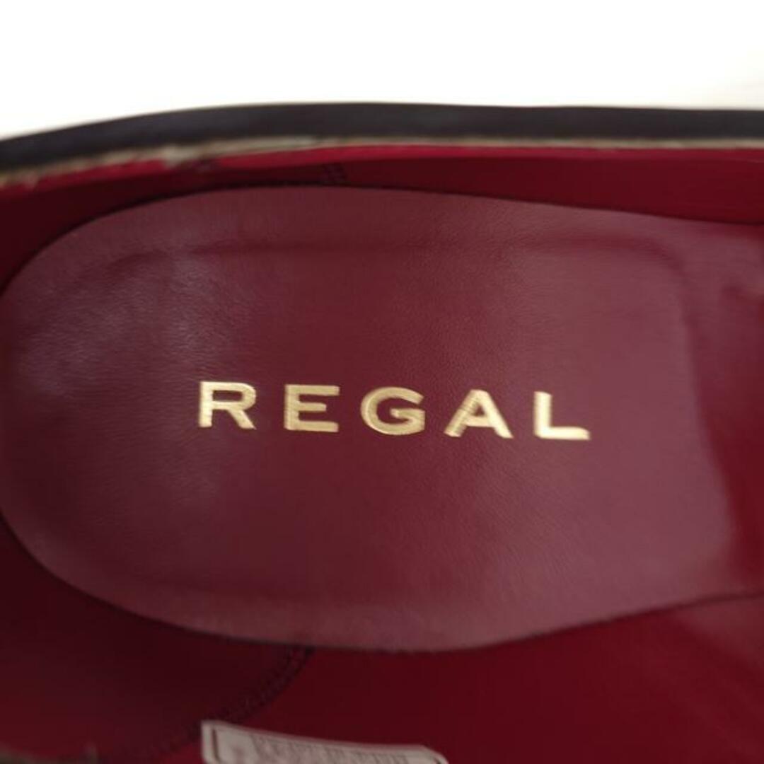 REGAL(リーガル)のREGAL(リーガル) シューズ 25 1/2 メンズ - 黒 オペラシューズ/Mckay Construction エナメル（レザー）×サテン メンズの靴/シューズ(その他)の商品写真