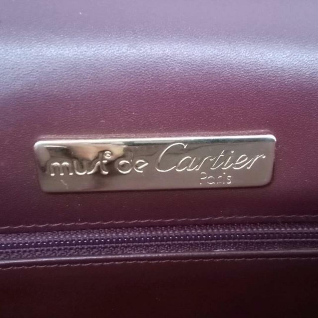 Cartier(カルティエ)のCartier(カルティエ) クラッチバッグ マストライン ボルドー レザー レディースのバッグ(クラッチバッグ)の商品写真