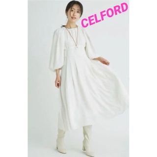 CELFORD - CELFORD セルフォード　シフォンワンピース