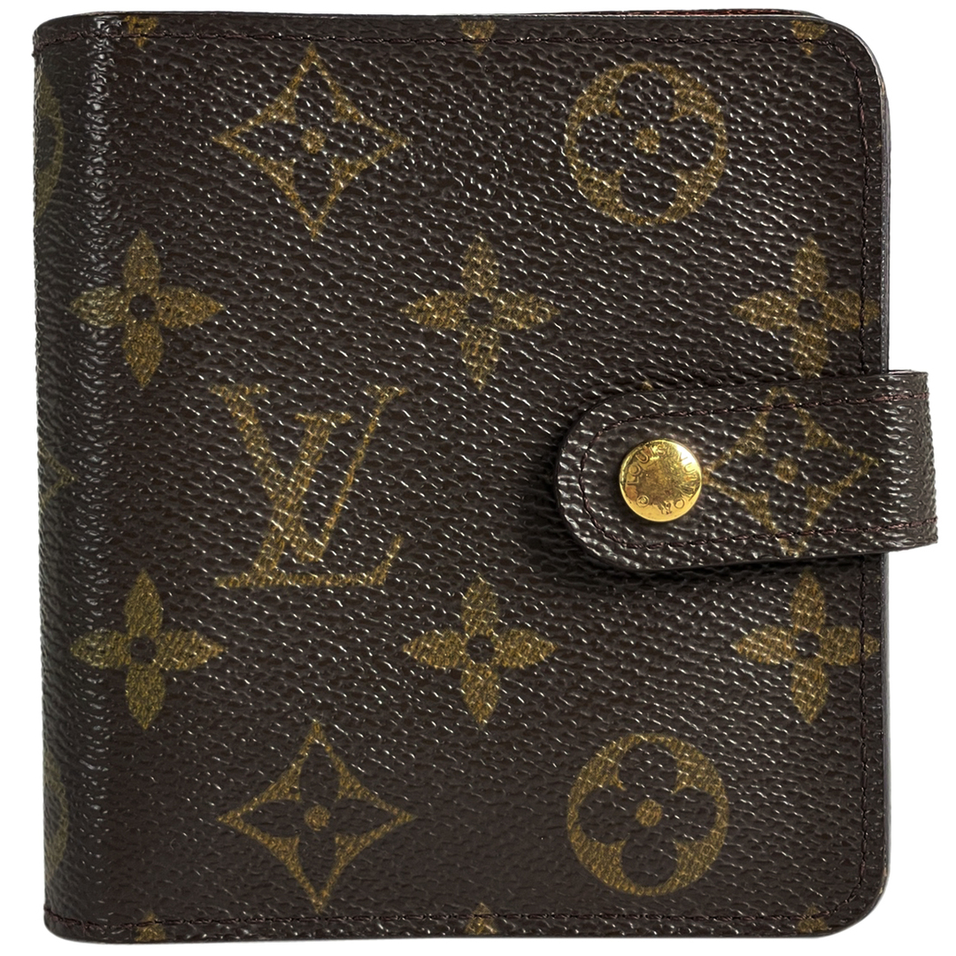 LOUIS VUITTON(ルイヴィトン)のルイ・ヴィトン コンパクト ジップ レディース 【中古】 レディースのファッション小物(財布)の商品写真