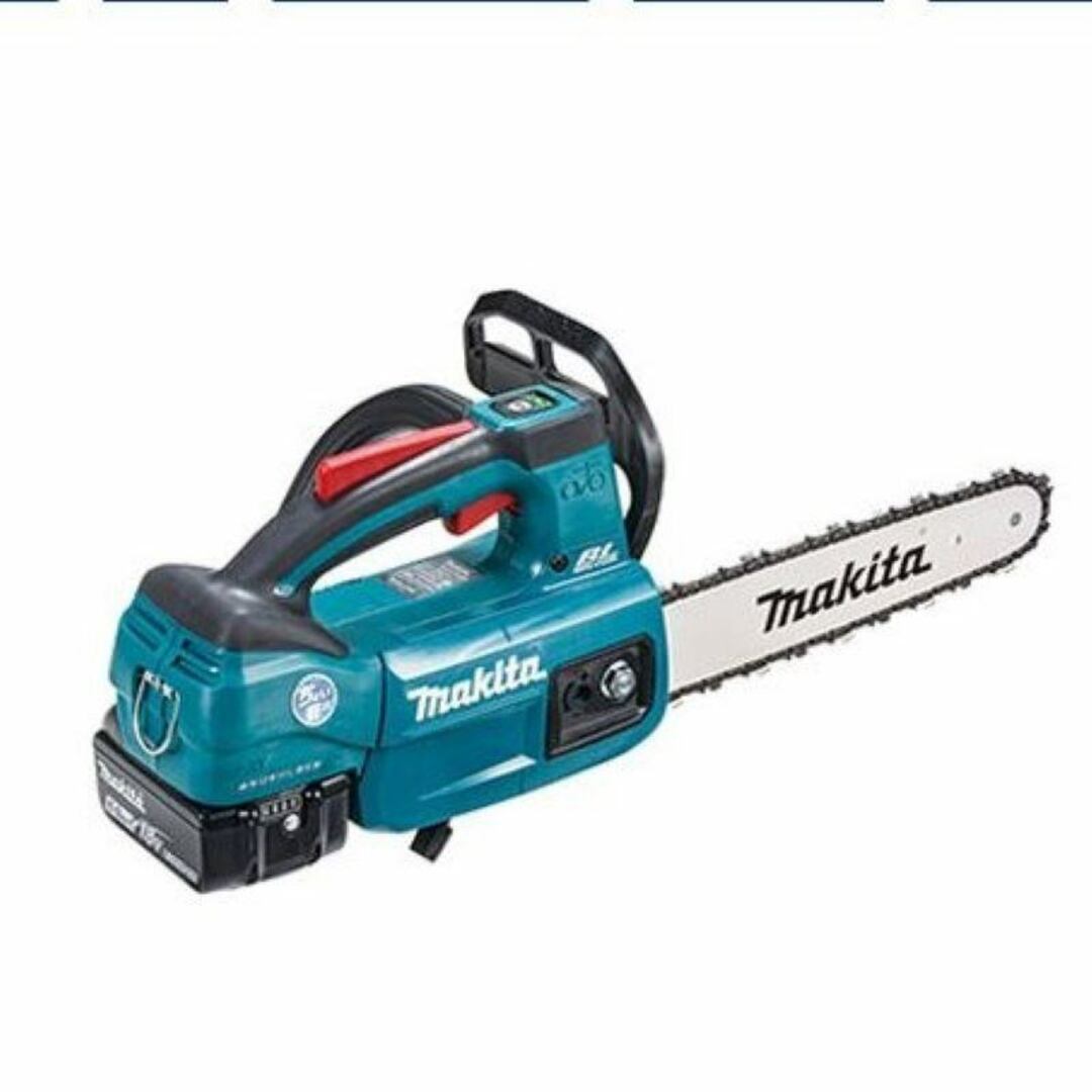 Makita(マキタ)のmakita マキタ 18V 250mm充電式チェンソー MUC254DRGX フルセット 青【新品未使用】12405K117 インテリア/住まい/日用品のインテリア/住まい/日用品 その他(その他)の商品写真