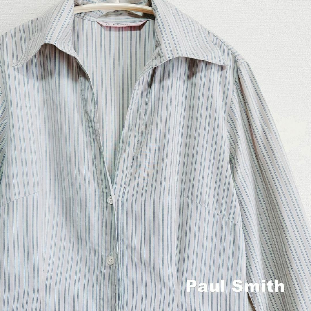 Paul Smith(ポールスミス)の【PS Paul Smith】ポールスミス スキッパーシャツ レディースのトップス(シャツ/ブラウス(長袖/七分))の商品写真