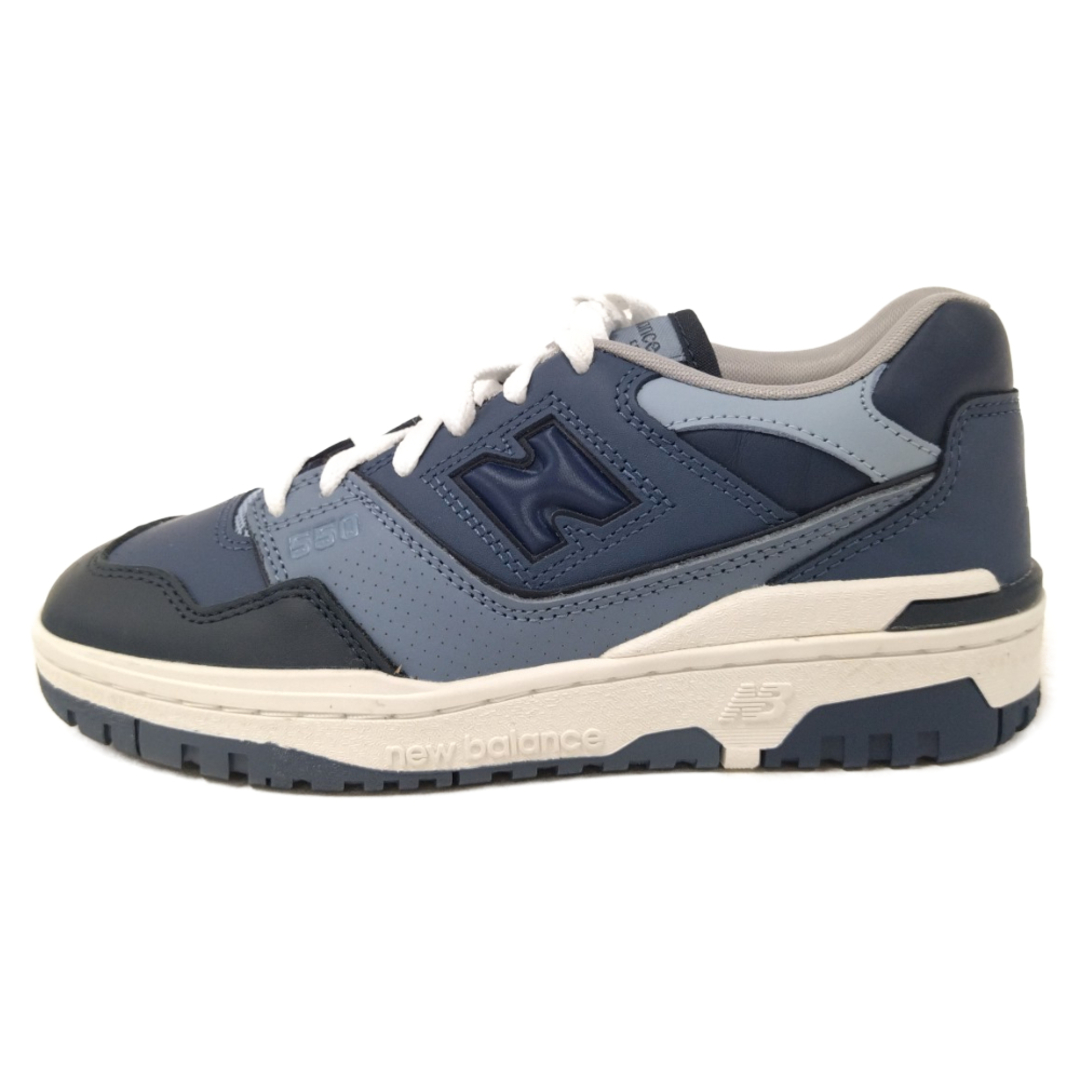 New Balance(ニューバランス)のNew Balance ニューバランス BEAMS別注 レザーローカットスニーカー シューズ ブルー/ネイビー US5.5/23.5cm BB550BNB レディースの靴/シューズ(スニーカー)の商品写真