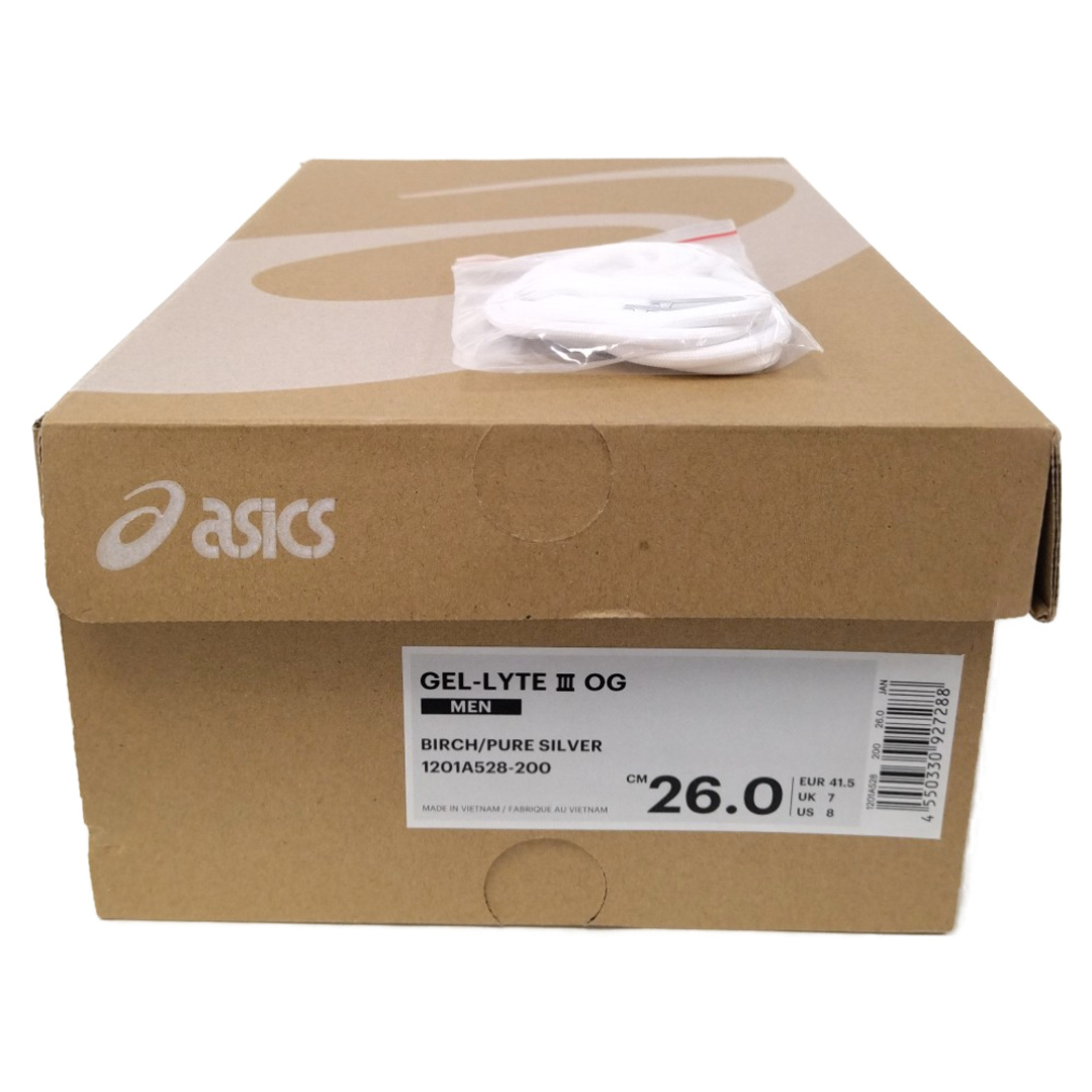 asics(アシックス)のASICS アシックス GEL-LYTE 3 OG TYO Subway 1201A528-200 ゲルライト サブウェイ ローカットスニーカー ベージュ US8/26cm メンズの靴/シューズ(スニーカー)の商品写真