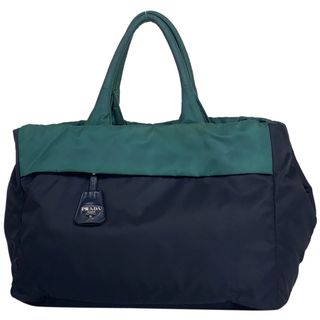 プラダ(PRADA)のプラダ ロゴプレート トートバッグ レディース 【中古】(トートバッグ)