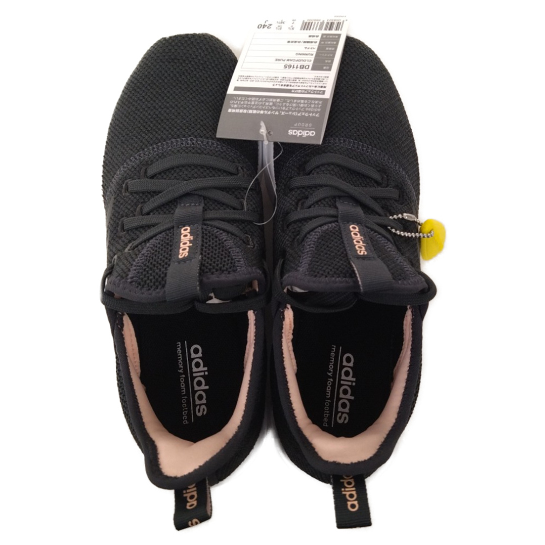 adidas(アディダス)のadidas アディダス CLOUDFOAM クラウドフォーム ローカットスニーカー ブラック 24cm DB1165 レディースの靴/シューズ(スニーカー)の商品写真