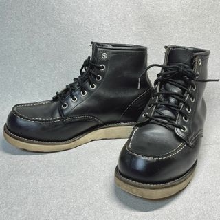 レッドウィング(REDWING)のレッドウィング  アイリッシュセッター6インチクラシックモック 黒 スニーカー(ブーツ)