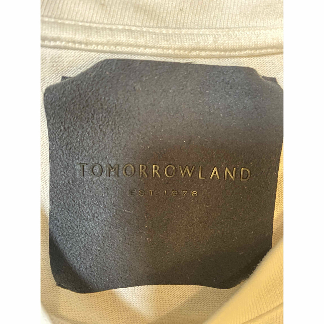 TOMORROWLAND(トゥモローランド)の定価14300円トゥモローランドカットソー白ロンTomorrowland実寸ML メンズのトップス(Tシャツ/カットソー(七分/長袖))の商品写真