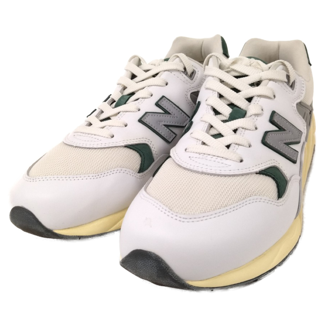 New Balance(ニューバランス)のNew Balance ニューバランス MT580RCA レザー切替 ローカットスニーカー ホワイト/グリーン US11/29cm メンズの靴/シューズ(スニーカー)の商品写真