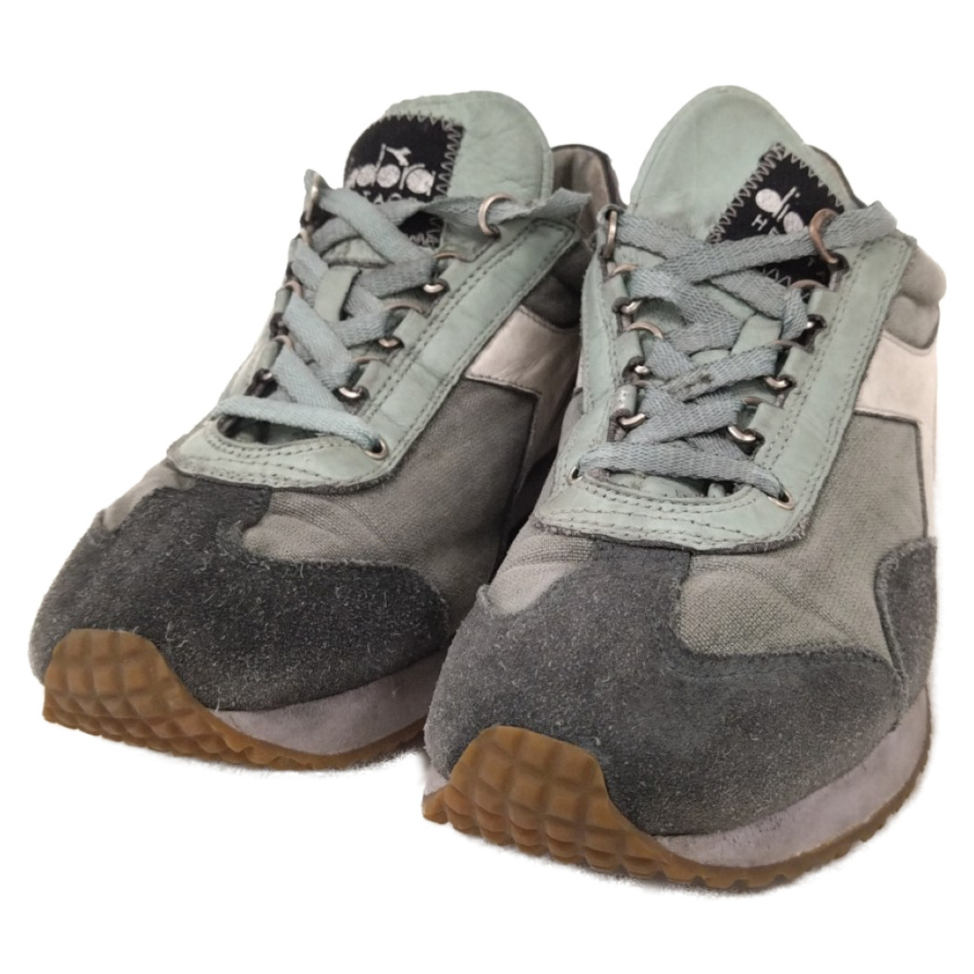 DIADORA(ディアドラ)のdiadora ディアドラ EQUIPE H DIRTY STONE WASH EVO ローカットスニーカー グレー 25cm/US7 メンズの靴/シューズ(スニーカー)の商品写真