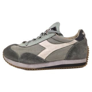 diadora ディアドラ EQUIPE H DIRTY STONE WASH EVO ローカットスニーカー グレー 25cm/US7